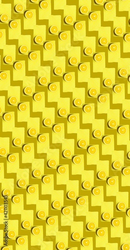 fresh yellow lemon for background summer wallpaper