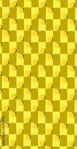 fresh yellow lemon for background summer wallpaper