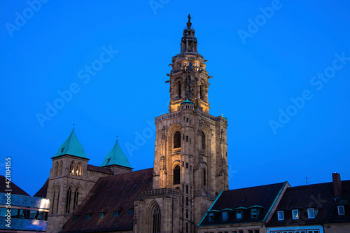 The Church Kilianskirche in Heilbronn, Germany, Europe
