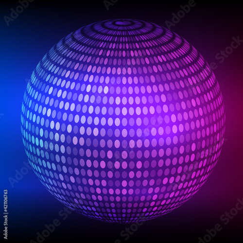 Business templates for multipurpose presentation. Easy editable vector EPS 10 layout. Horizon design brochure A4 format advertising, Northern Lights neon effect on purple background event party flyer