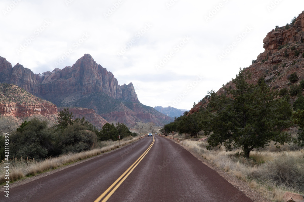 Fototapeta premium road in the mountains