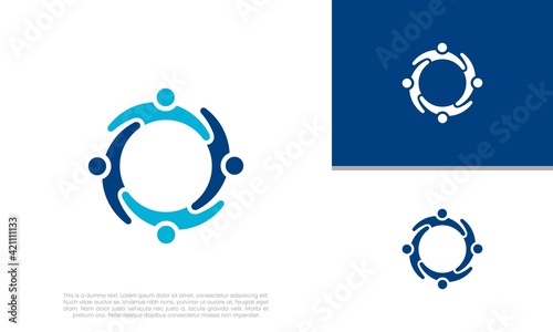 Human Resources Consulting Company, Global Community Logo	