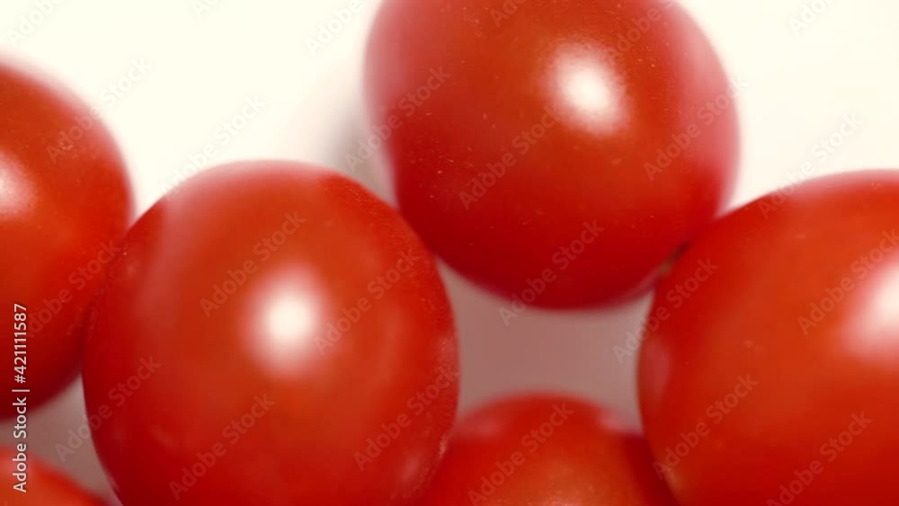 Macro view of Fresh tomatoes Macro view of Fresh tomatoes
