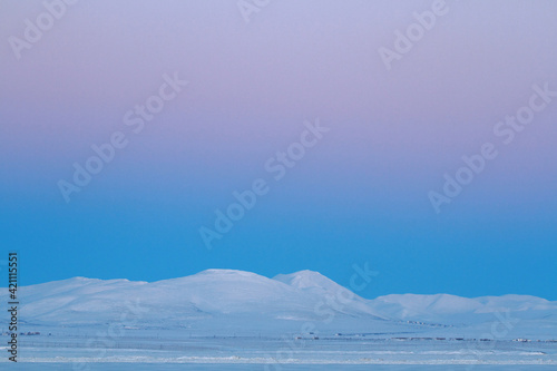 winter mountain landscape © Sergei Aksenov