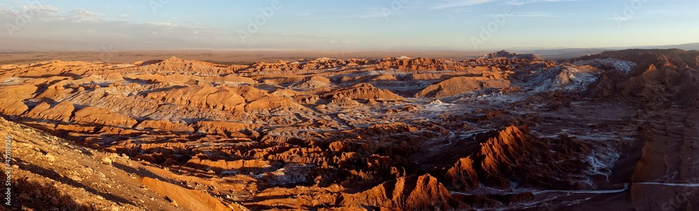 Fototapeta premium sunset in the mountains