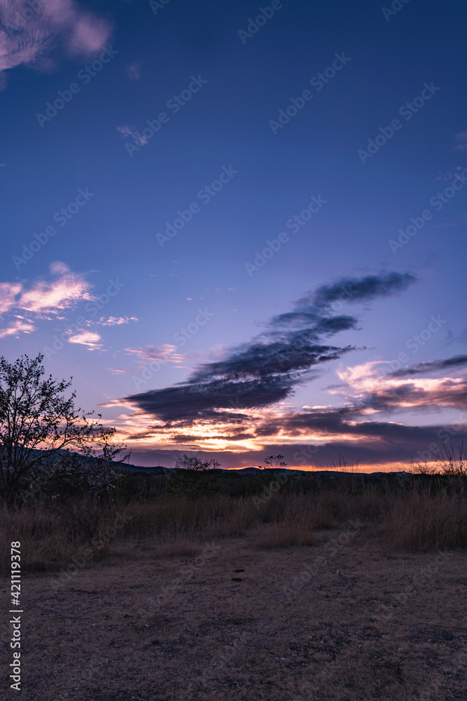Hermoso atardecer en México. Paisajes mexicanos. Stock Photo | Adobe Stock