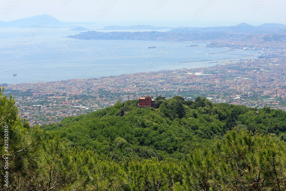 Fototapeta premium Vesuvius Observatory Naples