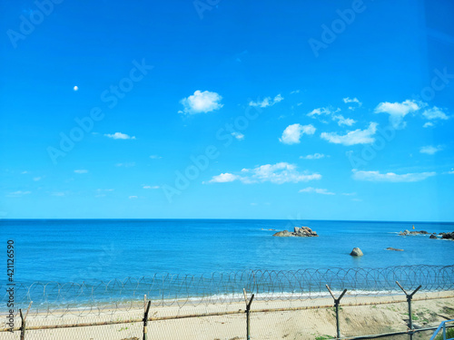 beach and sky