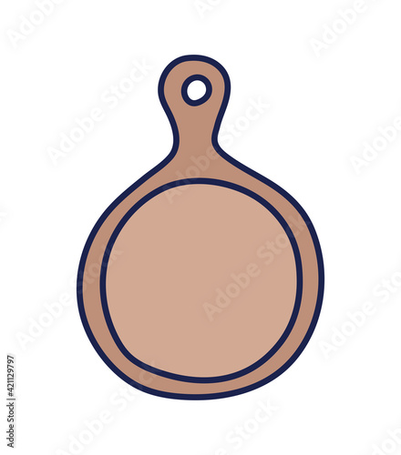 round cutting board