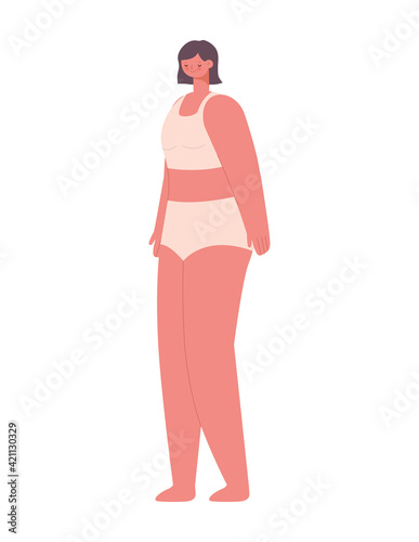 attractive woman illustration