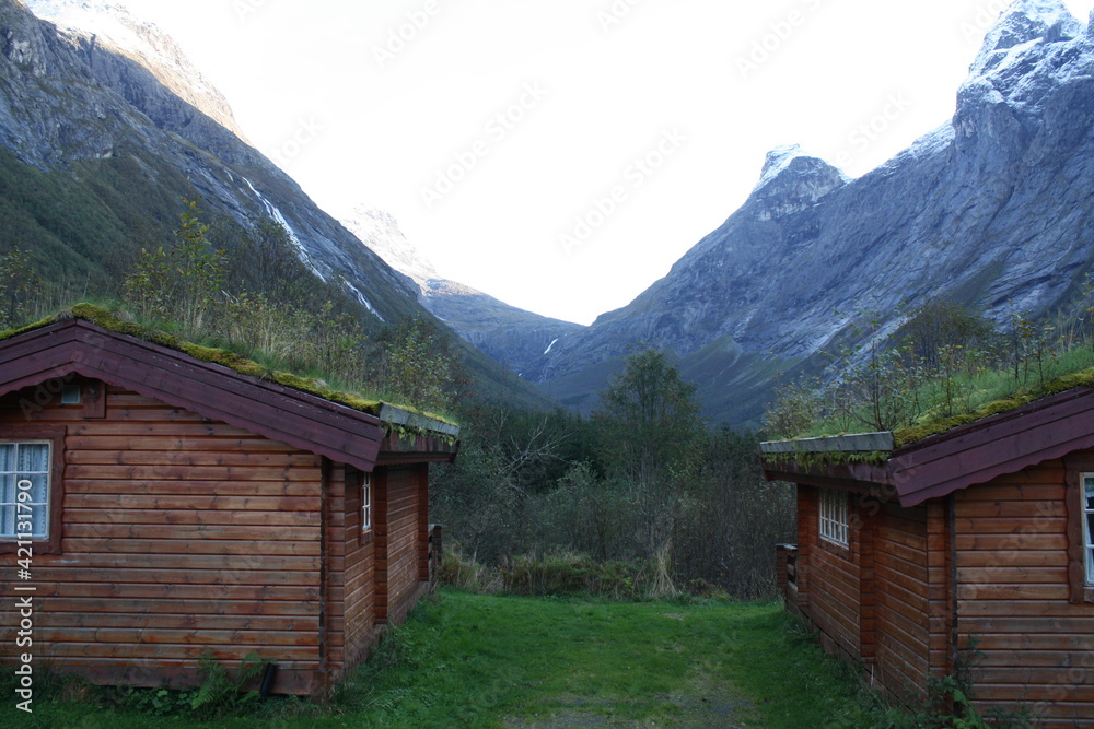 Camping de Trollstigen, Noruega. Situado en un enclave único y sus maravillosas vistas.