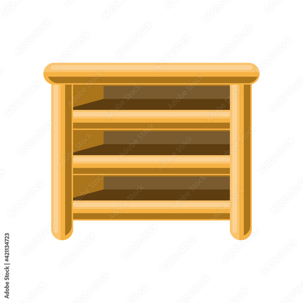 wood shelf furniture