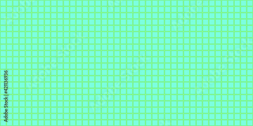 Blue squares background. Mosaic tiles pattern. Seamless vector illustration.