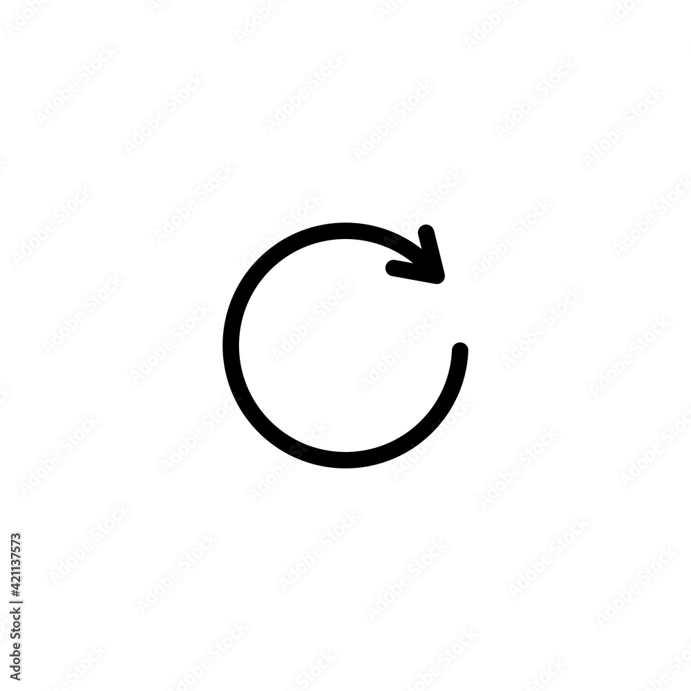 Reload icon, Refresh vector for web, computer and mobile app Reload icon, Refresh vector for web, computer and mobile app