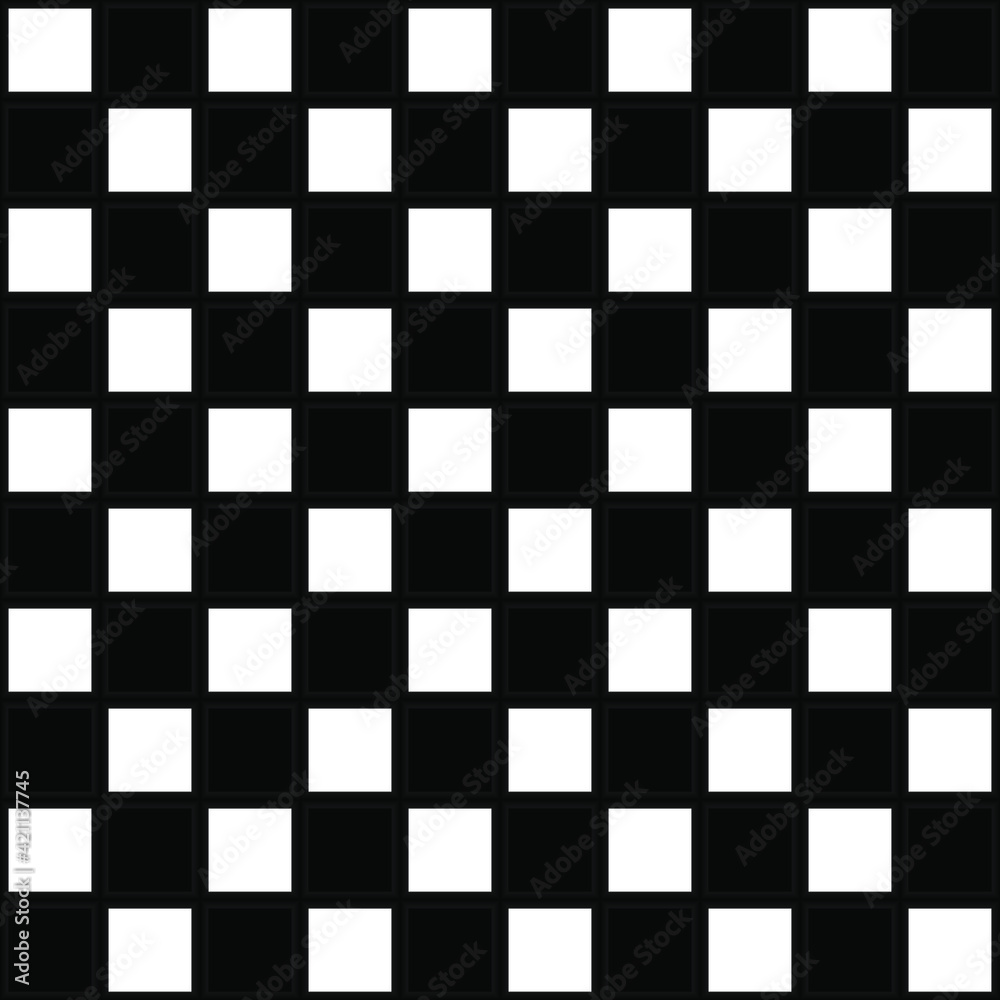 Black and white mosaic background. Black and white mosaic background.