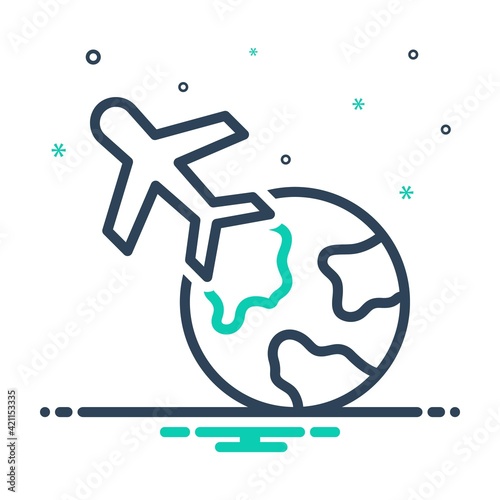 Mixd icon for abroad