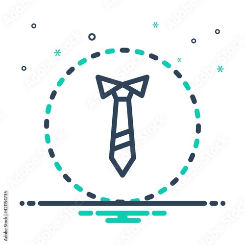 Mix icon for tie