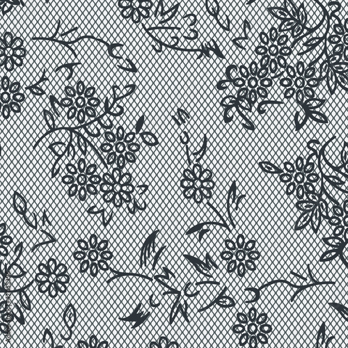 Lace background, ornamental flowers. Vector texture design, lingerie and jewelry. Your invitation cards, wallpaper.