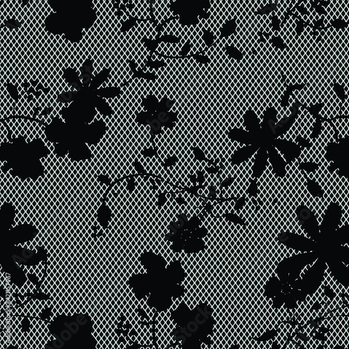 Lace background, ornamental flowers. Vector texture design, lingerie and jewelry. Your invitation cards, wallpaper.