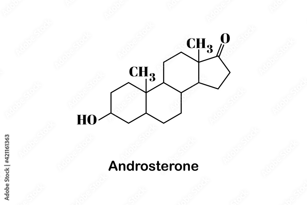 Formula of chemical structure of Testosterone .Vector EPS 10. Formula of chemical structure of Testosterone .Vector EPS 10.