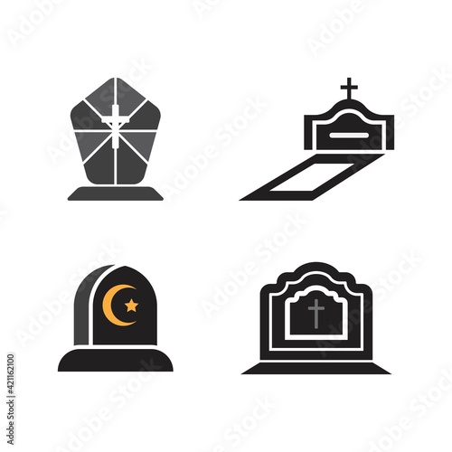 Headstone logo icon