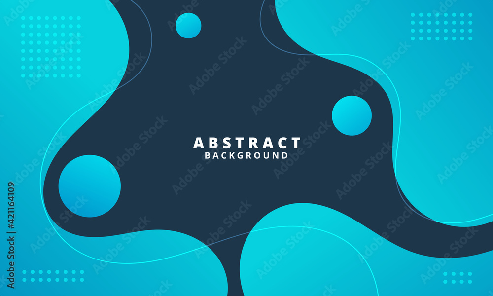 Abstract Colorful geometric background. Modern  background design. Liquid color. Fluid shapes composition.  Fit for presentation design. website, basis for banners, wallpapers, brochure, posters