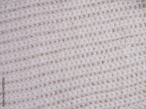 fabric with knitted woolen texture