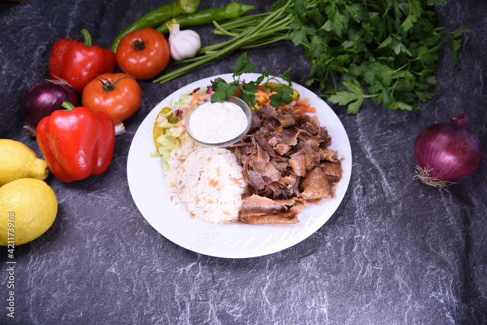 Döner Teller, Tabak döner Döner Teller, Tabak döner