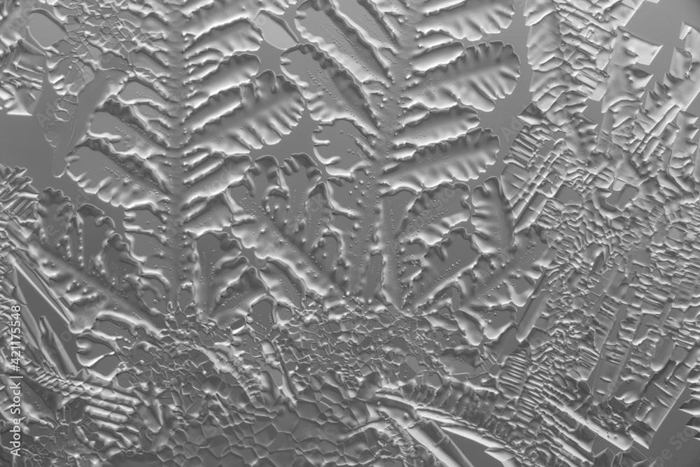 Patterns from frost on glass as a background. Patterns from frost on glass as a background.