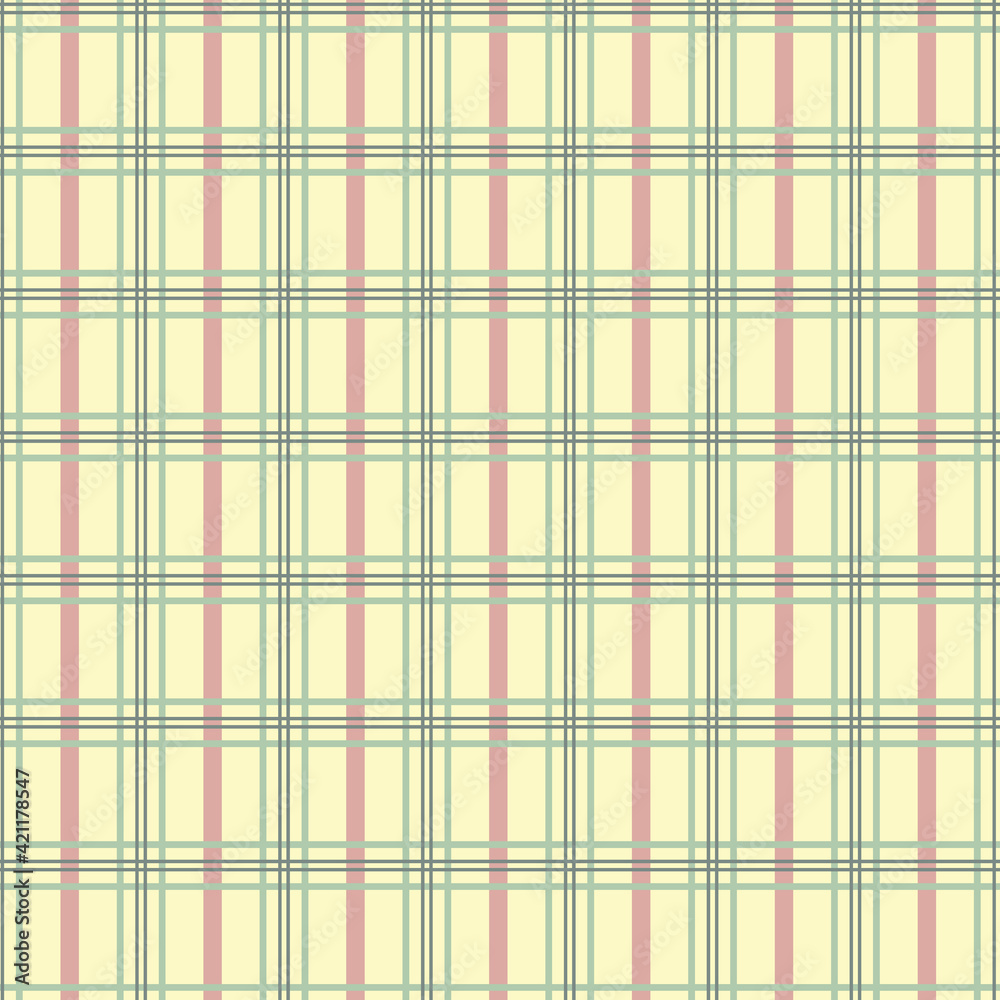 Cream with Stripes Geometric Seamless Repeating Pattern. Beautiful vector design, perfect for fabric, wrapping paper, wall paper, home decor, quilting, gifts, products, projects and apparel.