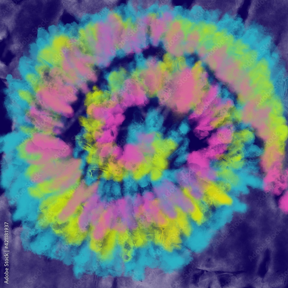 tie dye style background curl swirl rainbow print spot brush tie dye style background curl swirl rainbow print spot brush