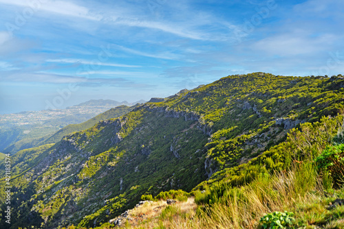 Pico Ruivo Peak in Portugal