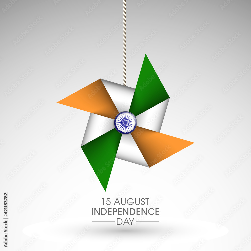Illustration of Indian Independence day,15 August. Illustration of Indian Independence day,15 August.