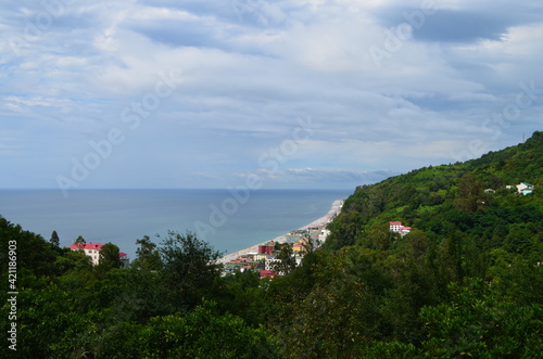 view of the sea and mountains © Анастасия Кранкова