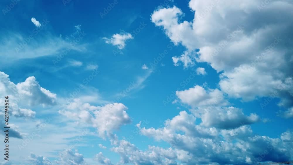Time Lapse lungo del cielo