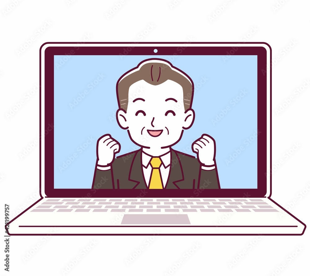 リモートワークする人 リモートワークする人