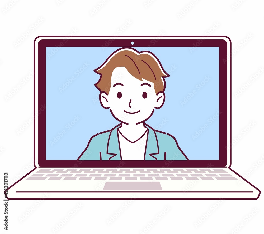 リモートワークする人 リモートワークする人