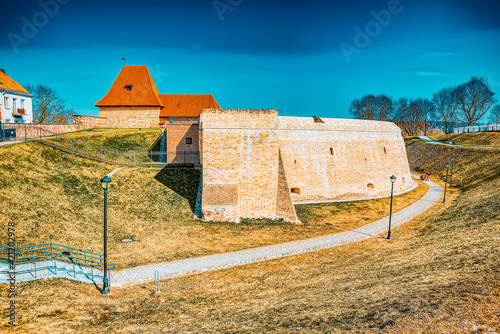 Bastion of the Vilnius City Wall. Lithuania. photo