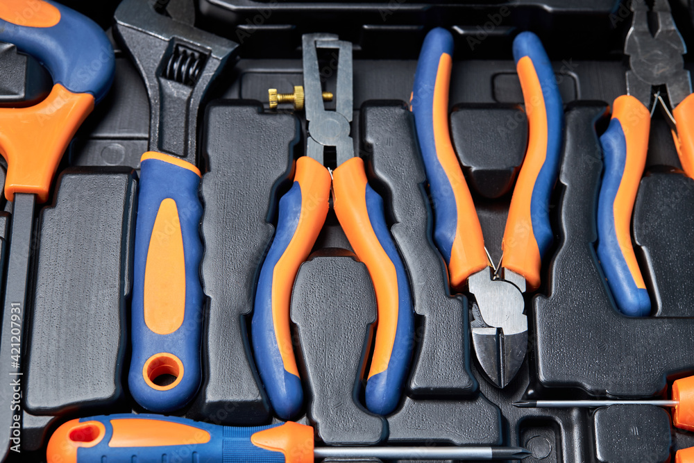 © Roman - Suitcase full of various tools, handbox © Roman - Suitcase full of various tools, handbox