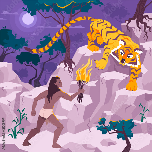 Mowgli Coloring Page