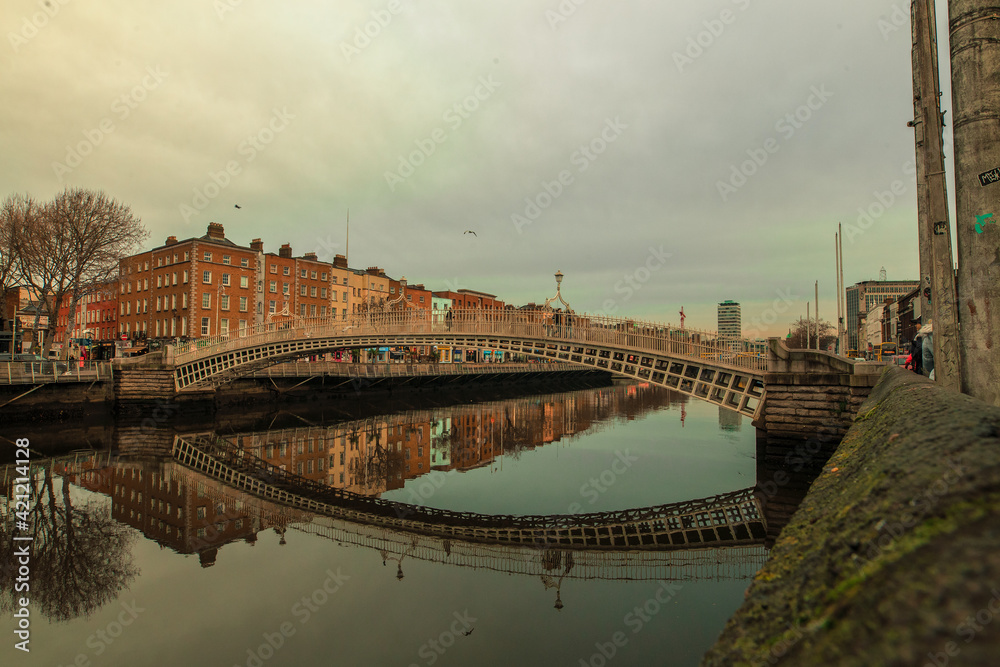 Ha'Penny Bridge, Dublin, Irland