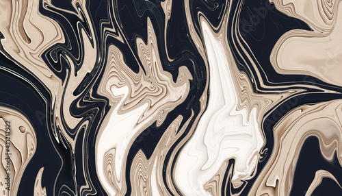 Abstract marble background, hand painted texture, painted with acrylics, splashes, drops of paint. Design for backgrounds, wallpapers, covers and packaging.