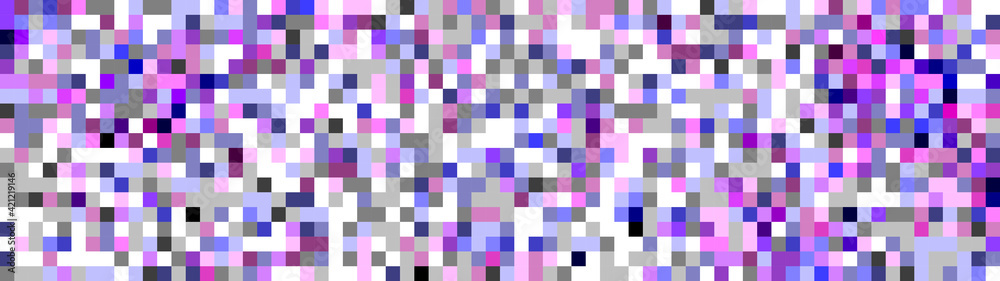 Halftone squares. Vector stylized geometric pattern and background. Falling pixels. Abstract mosaic. Vector illustration. Halftone squares. Vector stylized geometric pattern and background. Falling pixels. Abstract mosaic. Vector illustration.