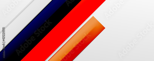 Free Download Color abstract lines trendy geometric background for business or technology presentation, internet poster or web brochure cover, wallpaper - GFXLoad