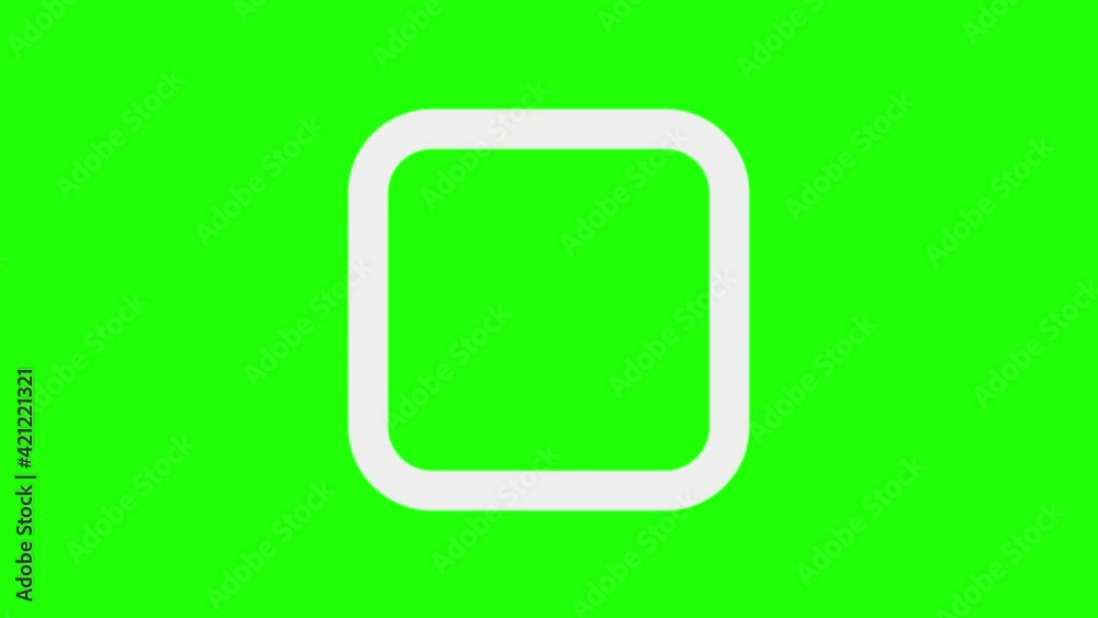 Checkbox check mark tick icon computer on green screen. Yes, approved, correct sign symbol animation Checkbox check mark tick icon computer on green screen. Yes, approved, correct sign symbol animation