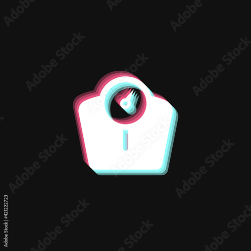 Weight Scale - 3D Effect