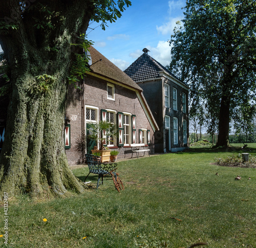 Estate and farm Heino.  Netherlands Overijssel. photo