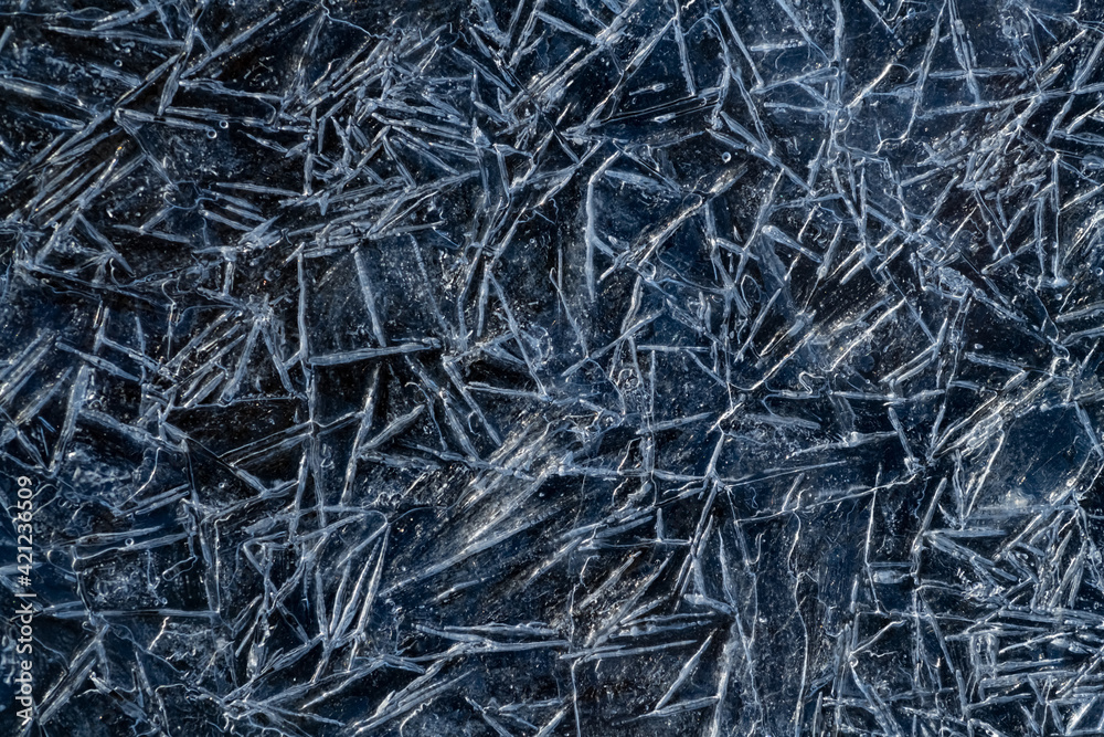 Eis Struktur dunkel blau Hintergrund Kristalle kalt Muster Risse Winkel Frost Winter Wasser gefroren Oberfläche durchsichtig transparent Nahaufnahme Makro dreieckig spitz Natur Sauerland Farbe Eis Struktur dunkel blau Hintergrund Kristalle kalt Muster Risse Winkel Frost Winter Wasser gefroren Oberfläche durchsichtig transparent Nahaufnahme Makro dreieckig spitz Natur Sauerland Farbe