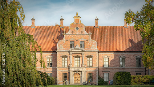 Karsholm Castle Facade Panorama