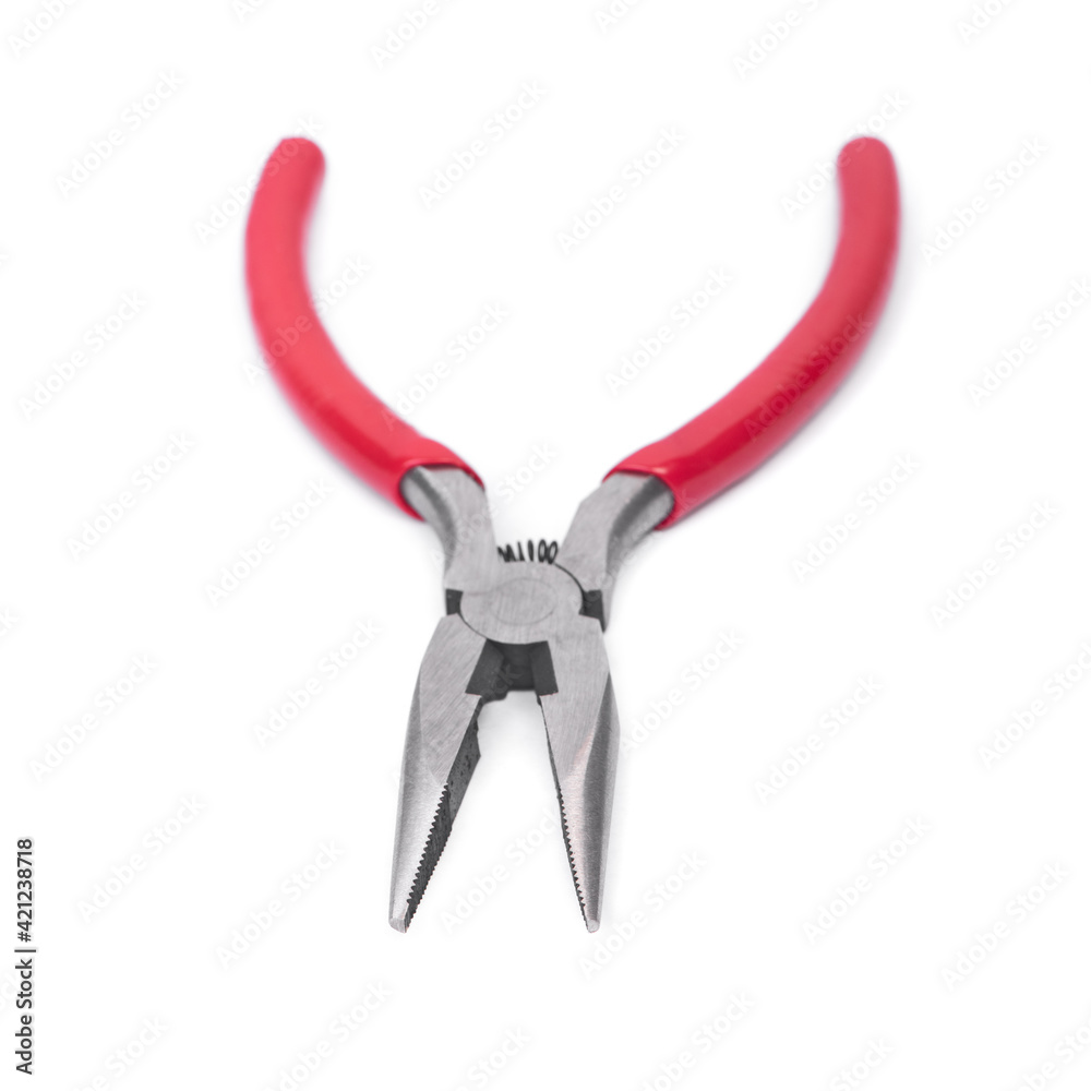 New pliers with red handle New pliers with red handle